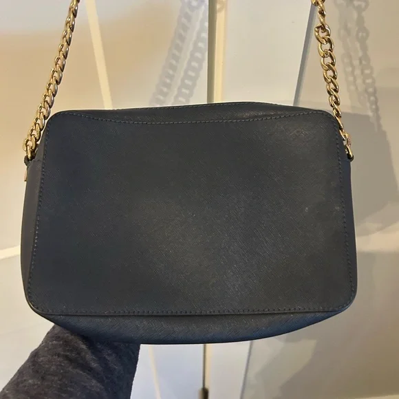 Michael Kors Navy Crossbody Bag - Picture 6 of 8